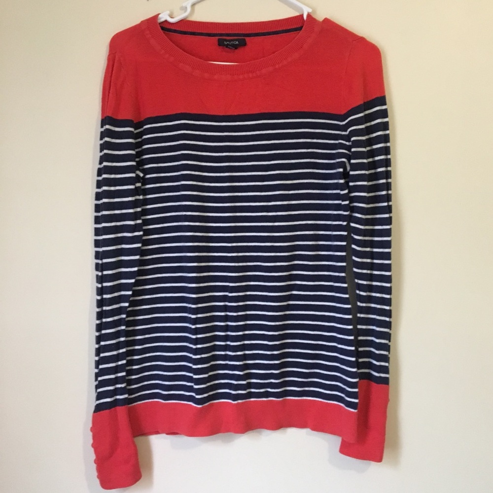 🌼Nautica Striped Sweater!